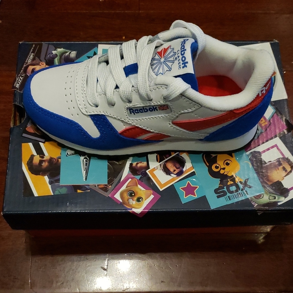 Reebok Kids Sneakers - White, Blue, Red